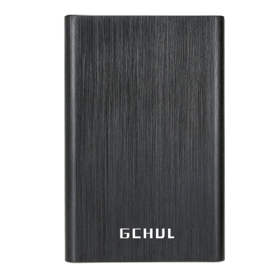 杰储(GCHUL) T1000 1T USB3.0 2.5英寸磨砂黑色 移动硬盘 (计价单位:个) 磨砂黑色