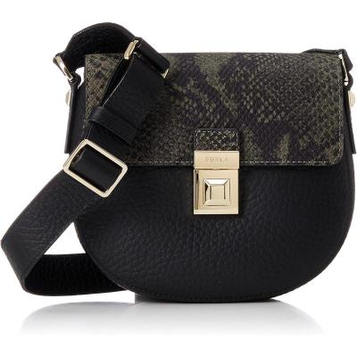 FURLA女士迷你马鞍包小巧百搭日常通勤手提斜挎单肩包