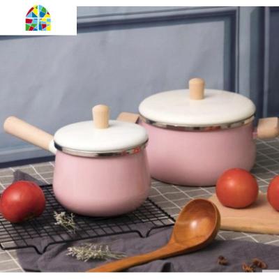 你和我的倾城时光林浅家厉致诚同款绿色奶锅 不粘炖锅 FENGHOU 浅绿色奶锅1.8L