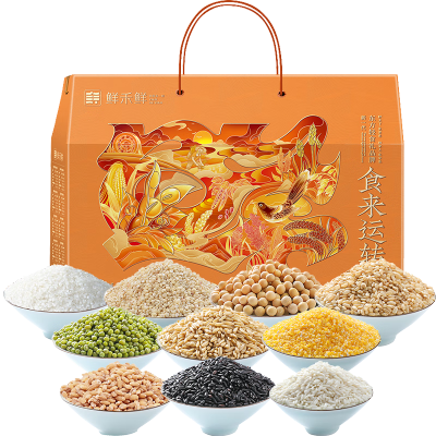 鲜禾鲜 3000g食来运转杂粮礼盒