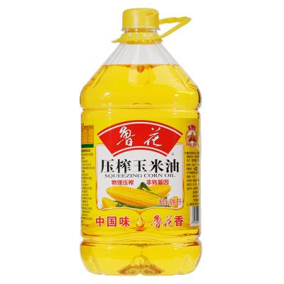 鲁花 非转基因玉米油5L 粮油 食用油 压榨