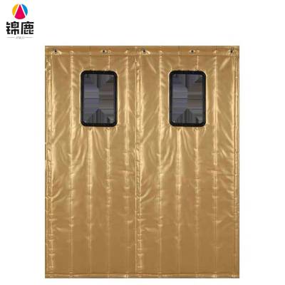 锦鹿 PU棉门帘 可定制/平方米