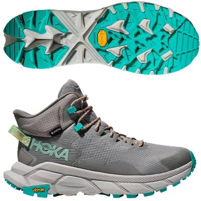 Hoka One One男运动鞋缓震户外鞋Trail Code GTX Boots防水徒步鞋徒步旅行户外