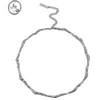 JiMi项链女生夏日冷淡风锁骨链小众设计感轻奢高级项链