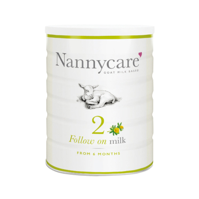 [国内发货]英国原装进口纳尼凯尔Nannycare婴幼儿山羊配方奶粉2段适用年龄6-12个月900g每罐