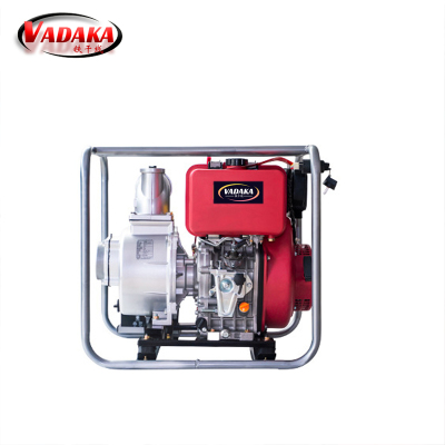 VADAKA工程农家用排污灌溉消防高扬程大流量柴油机水泵3寸森林泵小油箱电启动/台