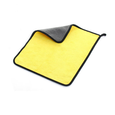 鲸轩 ML1007 30*30cm 5条/包 珊瑚绒抹布(计价单位:包)灰黄