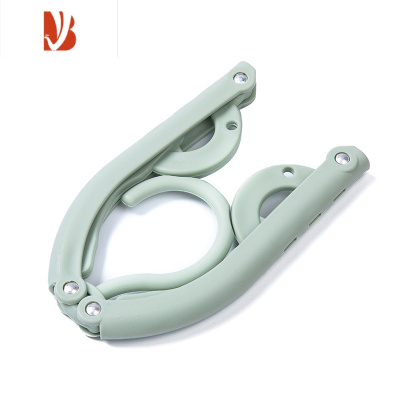 三维工匠旅行衣架便携式折叠旅游家用阳台凉晒多挂衣出差户外衣撑