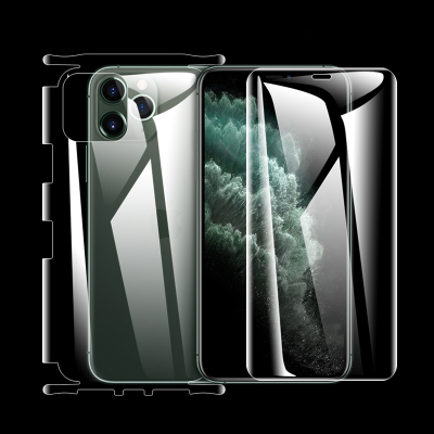 VIPin 适用苹果11/11pro/11proMax/X/XS/XR/MAX全屏水凝膜前后手机贴膜高清软膜送贴膜神器