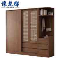 豫龙都实木衣柜1.4米个