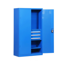 鑫睿辉 蓝色工具柜 带网内三斗1000*500*1800mm 台