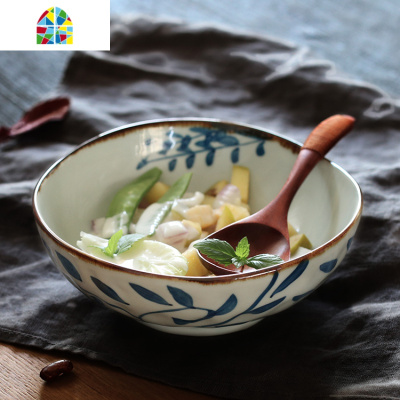 NDP 面碗汤碗大碗陶瓷家用餐具 日式和风创意釉下GT-W- FENGHOU