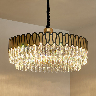 克罗斯塔 后现代轻奢水晶吊灯大气客厅灯设计师简约个性别墅餐厅卧室工程灯