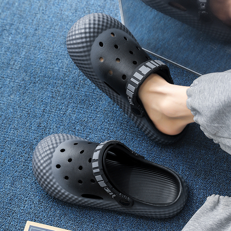 舒适脚感轻便透气室内居家拖男女款拖鞋情侣款时尚休闲圆头凉鞋