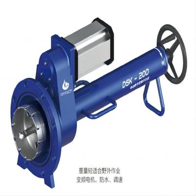 数字变频带压开孔机