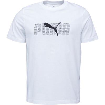 彪马(Puma)纯棉男生短袖T恤简约百搭休闲运动潮牌基础款圆领男士