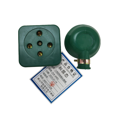 和居态 三相四线插头插座 25A 440V 套