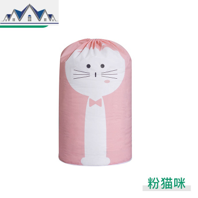 束口棉被袋可爱防尘卡通被袋衣服被子整理旅行搬家打包防潮收纳袋 三维工匠收纳包