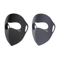 黑+深灰 DUKAKA杜卡卡全脸防晒面罩