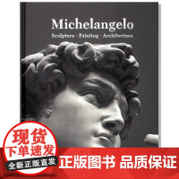 封面随机发 大开本英文 米开朗基罗雕刻、绘画和建筑全集大师艺术画册画集书籍Michelangelo:Sculpture