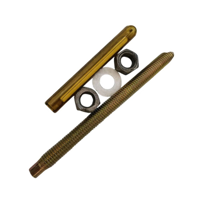 益莘 热镀锌化学锚栓(配2螺母+1平垫圈) M12*160mm 套