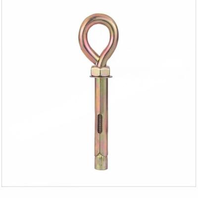 IBIN/继彬 厂标 羊眼圈膨胀螺栓 碳钢 4.8级 镀彩锌 M12×80