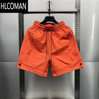 HLCOMAN夏季新款男士速干工装短裤薄款宽松百搭运动裤潮牌大口袋五分裤