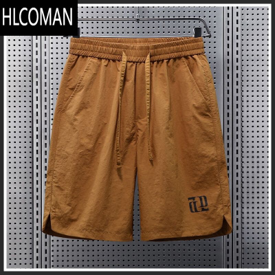 HLCOMAN户外工装短裤男夏季冰丝速干五分裤美式凉感休闲直筒中裤