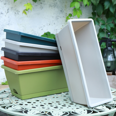 [补贴10%]阳台种菜盆种菜神器家庭阳台蔬菜长方形塑料长条花盆槽盆栽种植盆