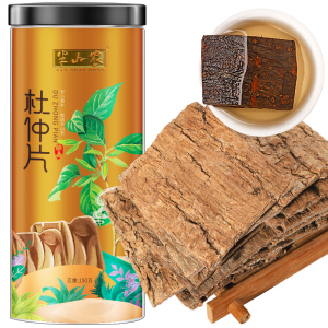 半山农 杜仲片 杜仲皮 老树生杜仲茶杜仲叶片养生茶 150克/瓶