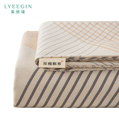 莱依瑾 LYEEGIN 三件套 老粗布床单 150*230cm+枕套一只 套
