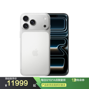 Apple iPhone 17 Pro Max 512G 银色 移动联通电信5G手机