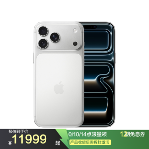 Apple iPhone 17 Pro Max 512G 银色 移动联通电信5G手机