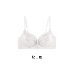 性感无痕胸衣无钢圈内衣女上托聚拢软支撑蕾丝收副乳立体文胸罩