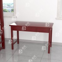 居将 JJ4011607 办公桌实木学习桌木质办公桌培训桌会议桌