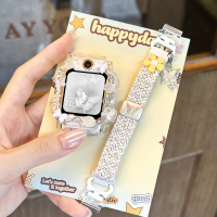 [甜美小花]适用于小天才电话手表表带z11/z10/z9新款编织z8a/z7s/z6pro保护套透气腕带配件秋3139g