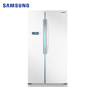 三星(SAMSUNG)RS542NCAEWW/SC 545升风冷无霜 智能变频双开门 家用大容量电冰箱 对开门冰箱 白色