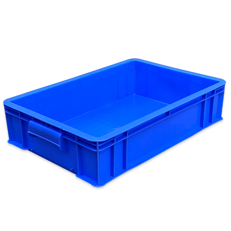 易企采 长500*宽340*高115MM仓库周转箱塑料储物筐物料盒五金工具整理收纳箱