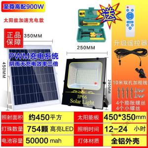 苏宁放心购 太阳能灯户外庭院灯一拖二新农村家用照明室内天黑自动亮路灯超亮