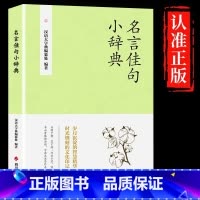 [单册]名言佳句小辞典 [正版]名言佳句小辞典 古今中外名人名言好词佳句好句经典语录励志格言警句国学经典书 初高中写作素