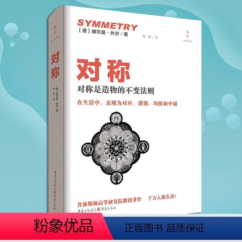 [正版]《对称》锦瑟书系赫尔曼•外尔/著杨振宁多次研读并推崇的数学名著旋转对称平移对称操作对称美妙的数学读物