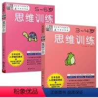 [正版]2本全脑开发:思维训练套装(3-6岁)逻辑思维训练全脑开发游戏书 婴幼儿早教书
