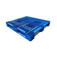 翌嘉YJ4120430塑料托盘仓库防潮垫板地垫叉车托板栈板内置4根钢管