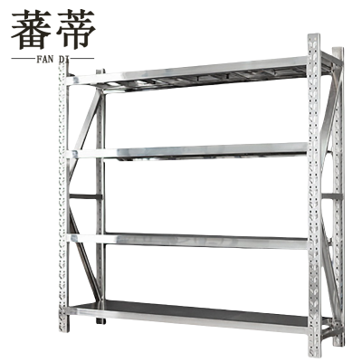 蕃蒂不锈钢仓储货架120cm组