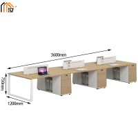 汐 屏风工位 六人位张