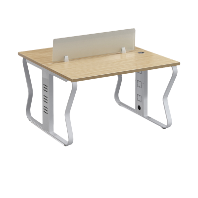 迅迈 双人位1200*1200*750mm 员工位 职员办公桌 电脑桌 屏风卡座 财务屏风工位