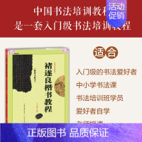 [正版]中国书法培训教程 褚遂良雁塔圣教序楷书教程 毛笔书法字帖临摹学生书法字帖初学者临摹练习字帖书籍 笔画部首结构讲解