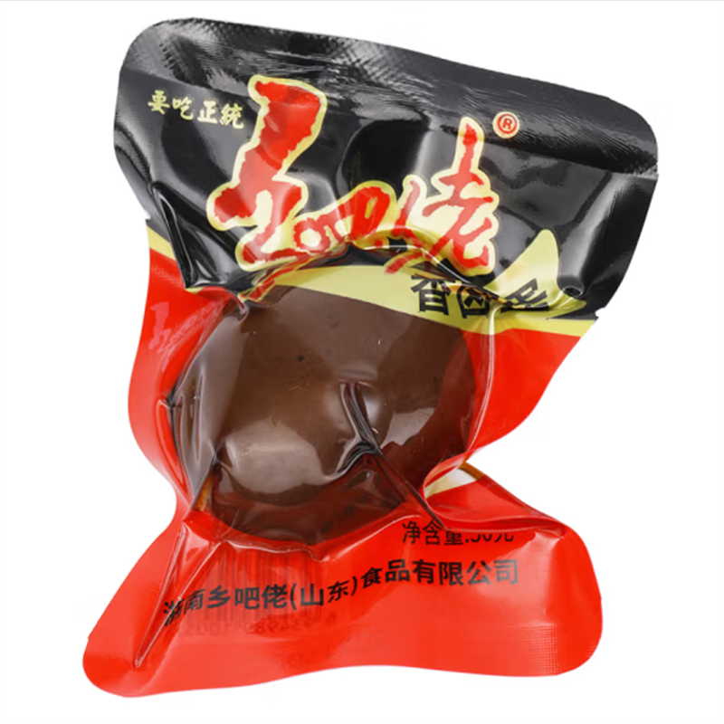 乡吧佬 正宗乡巴佬卤蛋小零食品方便即食香鸡蛋泡面搭档独立包装30g*10袋