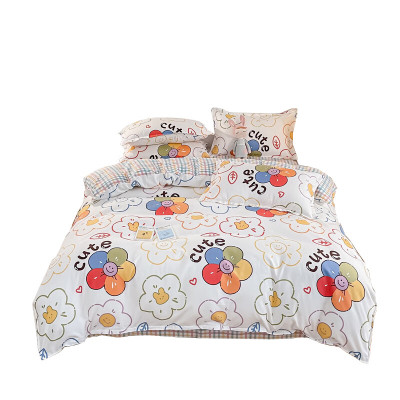 优福安达CP2024001 小清新磨毛 阳光花朵 床单款 套