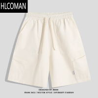 HLCOMANBMOB日系cityboy机能工装短裤男夏季潮牌宽松阔腿休闲五分中裤子